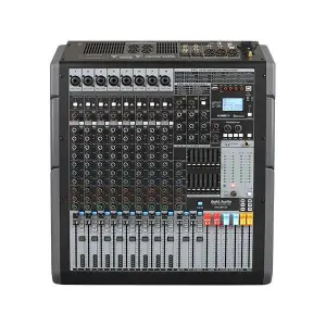 Gold PRO-M 612P 12 Kanal Powermixer 2x1000W, Çift Efekt, Bluetooh