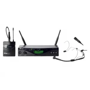 AKG WMS470 PRESENTER SET Yaka + Headset Kablosuz Mikrofon Seti