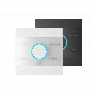 Audac NCP105 Universal Network/PoE Duvar Paneli Kontrolcüsü