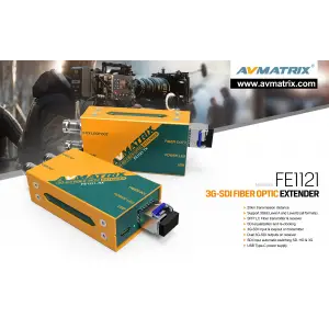 FE1121 3G-SDI Fiber Optic Extender