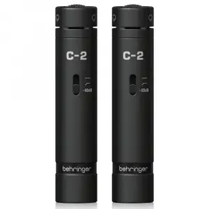 Behringer C-2 Dark Edition Condenser Kayıt Mikrofonu Seti
