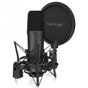 Behringer TM1 DARK EDITION Stüdyo Mikrofonu (Aksesuar Seti Dahil)