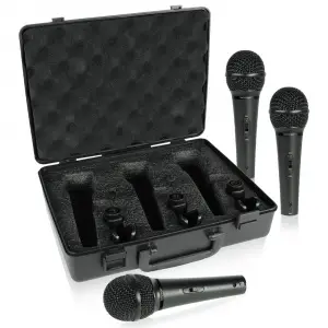 Behringer XM1800S 3lü Dinamik Kardioid Mikrofon Seti