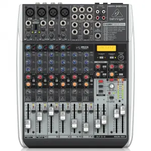 Behringer QX1204USB 6-Kanal Efektli Ses Mikseri