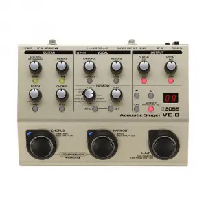 BOSS VE-8 Acoustic Singer Vokal Prosesörü
