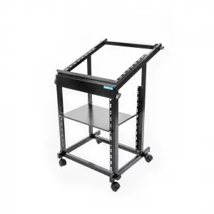 CTT R3 16U Orta Boy Rack Montaj, Tekerli, Mikser Üniteli