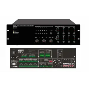 Dexun 34090 Router 300W 8-Zone EVAC EN54-16 Sertifikalı, Acil Anons Sistemi Genişletici