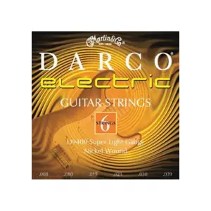 Martin Darco D9400 Elektro Gitar Teli Super Light NO:6 08-39