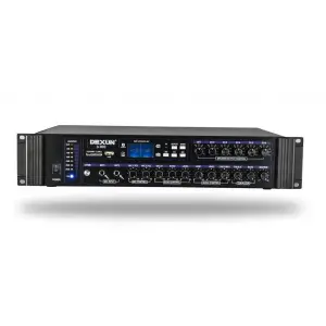 Dexun D100 Mikser Amfi 60W/100V 6-volüm kontrol, USB/BT