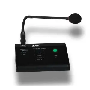 DEXUN DMX 6M 6-zone Mikrofon (DMX600 DMX900 ile kullanılır)