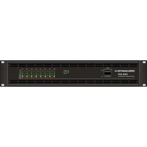 Dynacord DSA-8805 8x500W Power Amplifier 100V 4-ohm