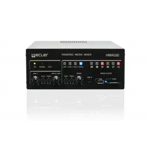 Ecler HMA120 Mikser Amfi 120W/100V