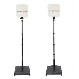 Fortinge PROC15-D-HB Çift 15 inç Konferans Prompter - Çiftli Set, Parlaklık 1000 cd/m²