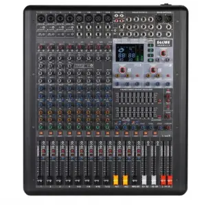 Globe GMX1202FX 8-kanal Live Mikser, Çift efekt, Kayıt, Bluetooth