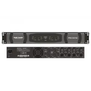 Gold Audio PRO-D4750 4x750W/4-ohm Power Amfi D-Class