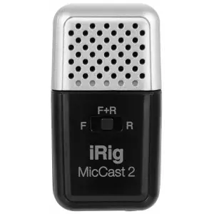 IK Multimedia iRig Mic Cast 2 Ultra-Kompakt Mikrofon (iOS& Android)