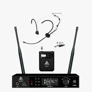 K.Meister UW-501H Headset tipi Kablosuz Mikrofon Seti