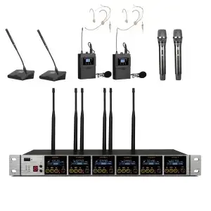 K.Meister UW-3600 6 Mikrofonlu Kablosuz Set (Kendi Setini Oluştur )