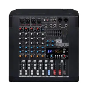 K.Meister M-6FX 6-kanal Dec Mikser, BT/USB/REC
