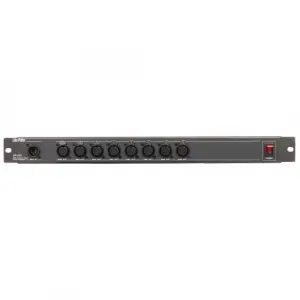 Lite Puter DP-81 Dmx Splitter 1 Giriş, 8 Çıkış, 5 Pin Xlr, DC Optik Koruma