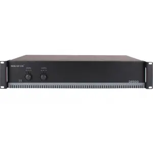 Mikafon DP500 Power Amfi 2x300W/100V | Yönetilebilir Network IP