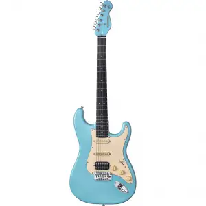 Mooer MSC10 Pro Elektro Gitar (Daphne Blue)