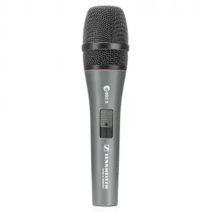 Sennheiser E 865-S Supercardioid Condenser Vokal Mikrofon Anahtarlı
