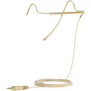 Sennheiser 508882 / HS 2 BE Neckworn Mikrofon, Omni, Ten Rengi, beige, EW Jack SKU:508882