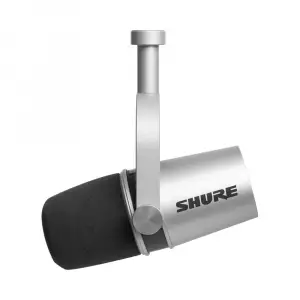 Shure Mv7+ W | XLR/USB Podcast Mikrofonu (white)