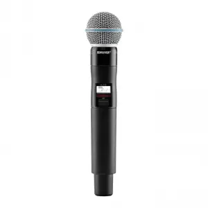 SHURE QLXD2/B58 H51 Beta58 Kapsüllü El Tipi Transmitter (son 1 adet)