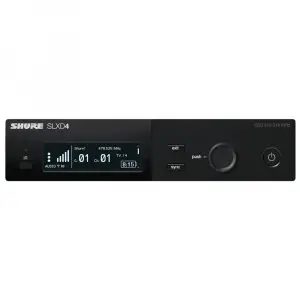 Shure SLXD4E 1 Kanal Receiver (Set parçası)