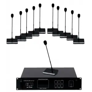 SSP Audio WC250 Serisi Kablosuz Konferans Sistemi