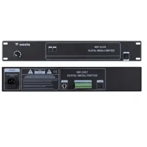 Westa WP-3320 Acil Anons Mesaj Ünitesi 10 Zone