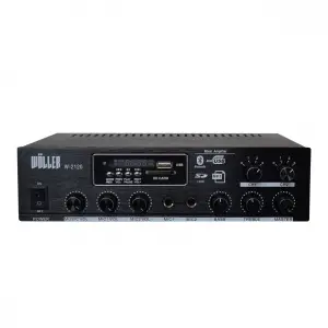 Wöller W-2120 2 Bölge 100W Mikser Amfi 4-ohm 100V