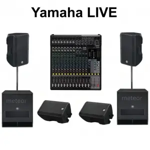 Yamaha DBR Hazır Aktif Ses Sistemi (Bundle)