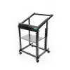 CTT R3 12U Orta Boy Rack Montaj, Tekerli, Mikser Üniteli