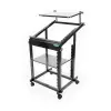 CTT R4 12U Orta Boy Rack Montaj, Tekerli, Mikser Üniteli + Notebook Standı