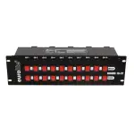 Eurolite Board 10-ST 10-kanal Schukko Priz girişli Power Kontrol Switchbox, Flash özellikli