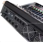 Woller WPX-164PRO 16-kanal Powermixer 4x1300W Çift-Efekt