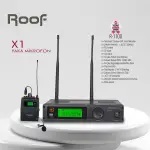 ROOF R-1100 Yaka tip Kablosuz Mikrofon Seti, Güncel 5G uyumlu, PRO MODEL