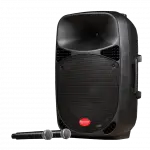 Baretone MAX15 15 inç Taşınabilir Ses Sistemi | 260W Çift El Kablosuz Mikrofonlu | USB, Bluetooth
