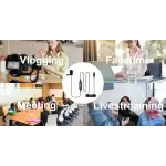 CKMOVA LCM2L Iphone Ipad ve IOS için Lightning Girişli Yaka Mikrofonu