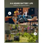 Donner MT-1 8 inç Şarjlı Mobil Hoparlör, Bluetooth 160W