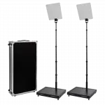 Fortinge PROC15-D-HB Çift 15 inç Konferans Prompter - Çiftli Set, Parlaklık 1000 cd/m²