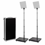 Fortinge PROC17-D-HB Çift 17 Konferans Prompter - Çiftli Set, Parlaklık 1000 cd/m²