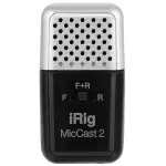 IK Multimedia iRig Mic Cast 2 Ultra-Kompakt Mikrofon (iOS& Android)