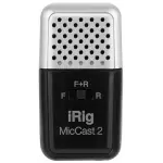 IK Multimedia iRig Mic Cast 2 Ultra-Kompakt Mikrofon (iOS& Android)