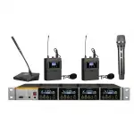 K.Meister UW-3400 BUNDLE 4 Mikrofonlu Kablosuz Mikrofon Seti