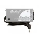 Radial SB-5 StageBug Compact Passive Stereo Di-Box For Laptops & Mobile Devices