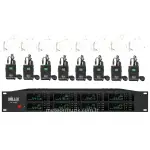 Wöller W-8000 BUNDLE 8 Mikrofonlu Kablosuz Set (Kendi Setini Oluştur )